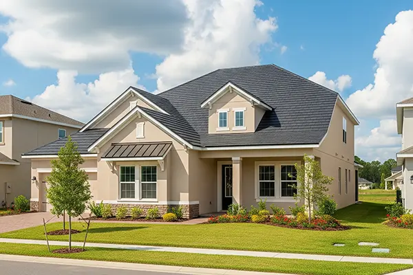 New Roof Pace Florida Neighborhood Pensacola FL Roofing