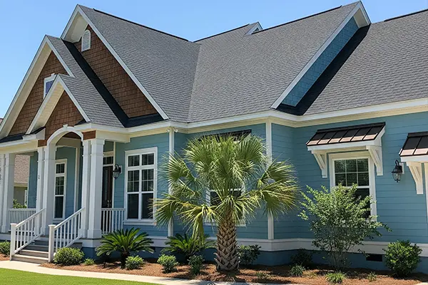 Newly Roofed House In Gulf Shores Alabama Pensacola FL Roofing