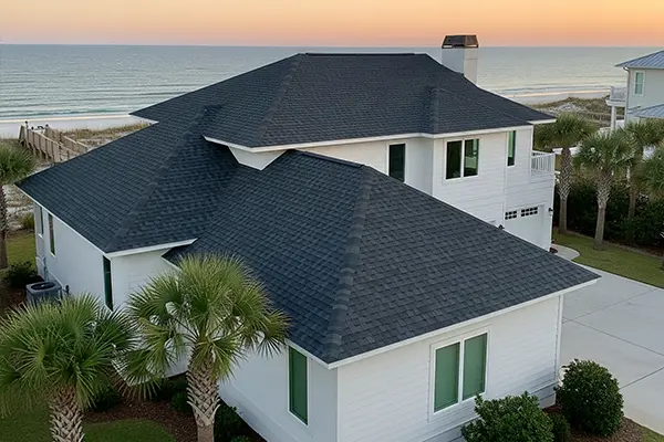 Newly Roofed House In Orange Beach Alabama Pensacola FL Roofing
