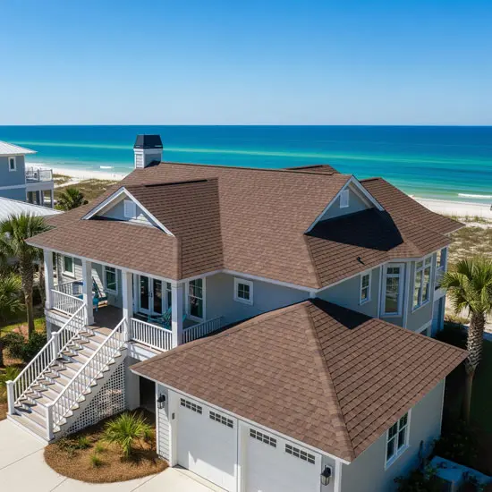Professionally Installed Architectural Shingle Roof On Home In Navarre Pensacola FL Roofing