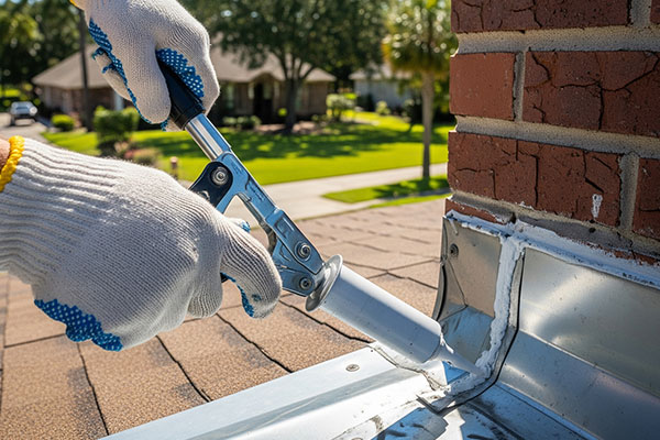 Roof Flashing Repair Gulf Breeze in Gulf Breeze, Florida by Hart Roofing LLC
.