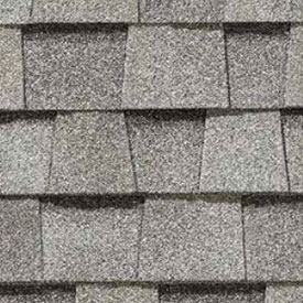 Cobblestone Gray CertainTeed Landmark Shingle Swatch