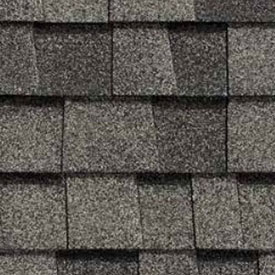 Pewter CertainTeed Landmark Shingle Swatch