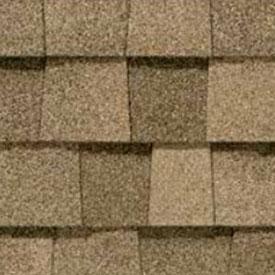 Sunrise Cedar CertainTeed Landmark Shingle Swatch